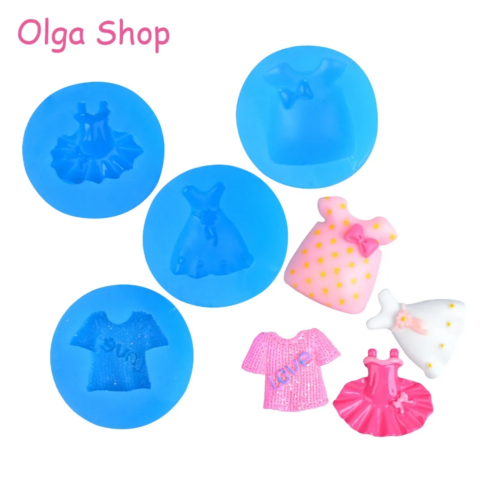 FYL063 FYL065 FYL081 FYL308 силиконовая форма для одежды балетная юбка платье кукольного
