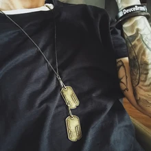 Mcllroy ожерелье с чокером, мужское ожерелье с подвеской, винтажное мужское ювелирное изделие в стиле панк, ювелирные изделия из нержавеющей стали