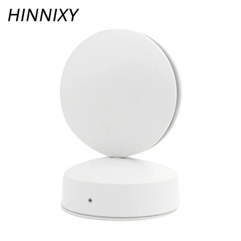 

Hinnixy IP54 Waterproof LED Wall Lamp 360 Degrees Beam Angle 85-265V Cold White Warm White Blue Red Green Outdoor Garden Lights