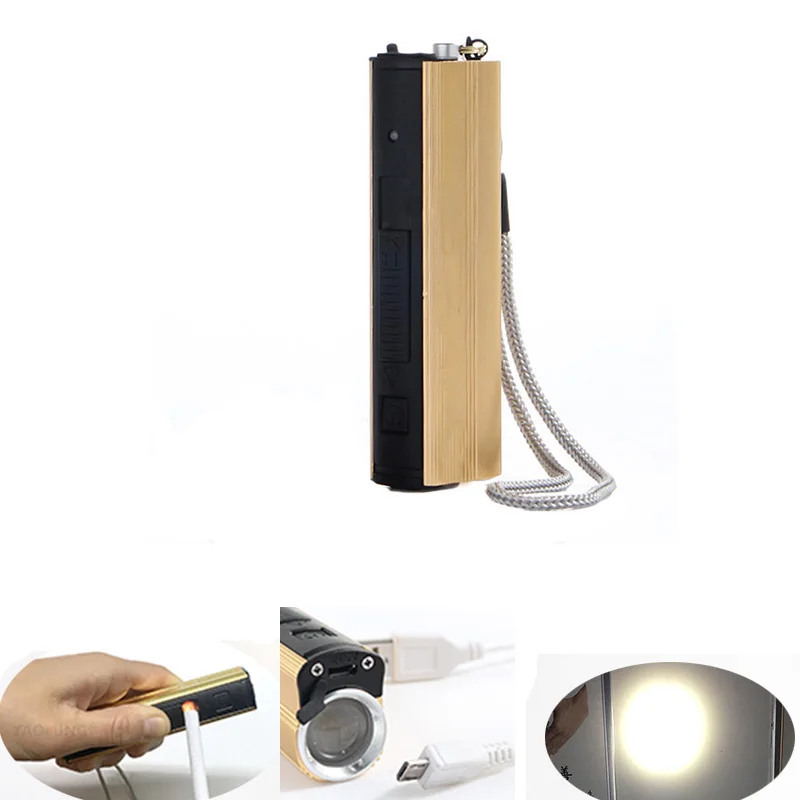 USB светодиодный фонарик power Bank 2000lm перезаряжаемая Cree Светодиодная лампа фонаря с