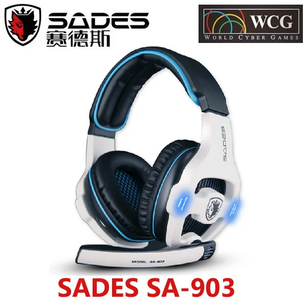 SADES SA 903 WHITE Game Headset Studio Gaming Headphone