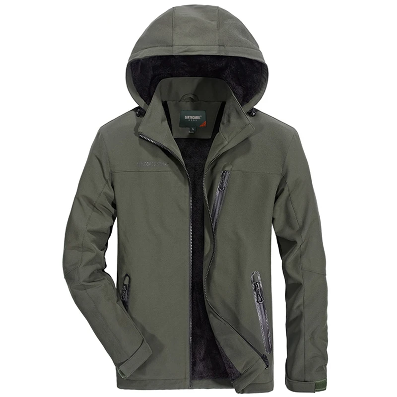 ZYNNEVA Thermal Breathable Hiking Jackets Waterproof Windproof Rain