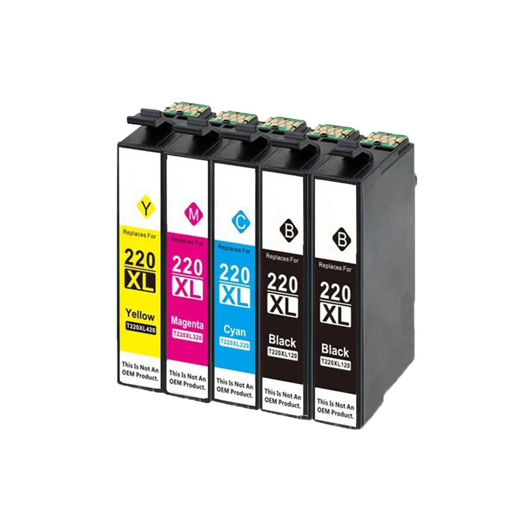 5 шт. картриджи для принтера Epson 220|ink cartridge|printers ink cartridgesprinter cartridges |