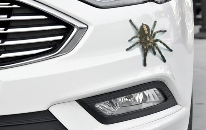 

3D Car Sticker Animals Bumper Spider Gecko Scorpions For Toyota Toyota Kijang Innova Calya Rush Fortuner Etios