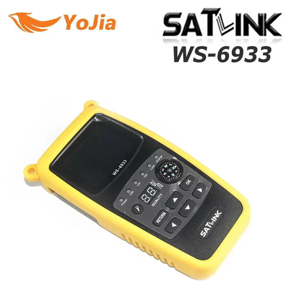 

10pcs Original Satlink WS-6933 Satellite Finder DVB-S2 FTA C KU Band Satlink Digital Satellite Meter WS 6933 DHL free shipping