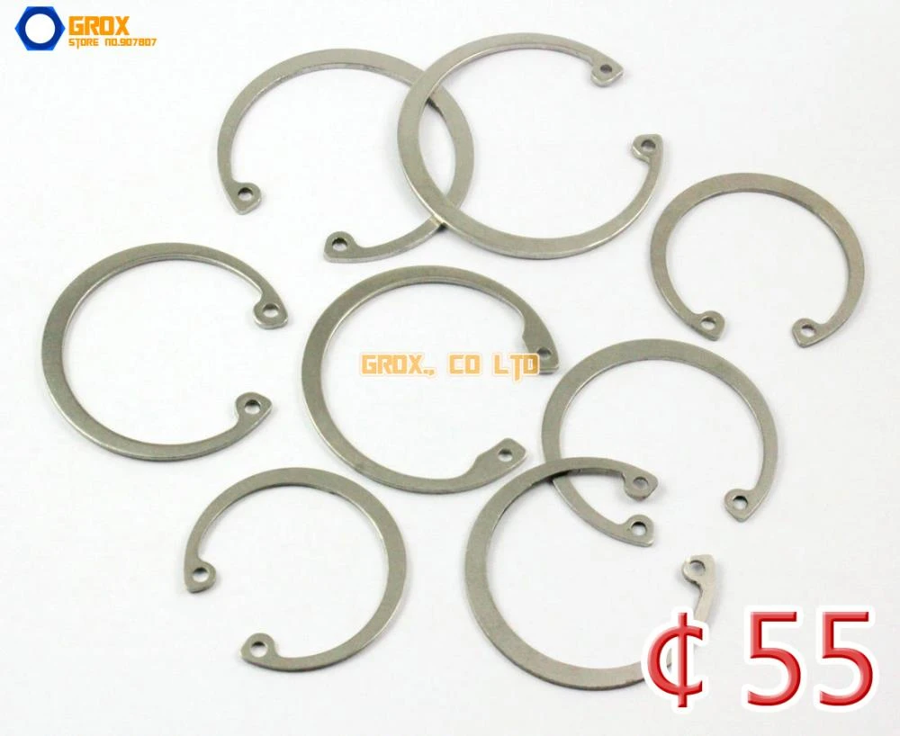 36 Internal circlips RTW Ochoos Inner Diameter: 36-420 GB893 Internal Retaining Ring 50 Pieces/lot - 2Cr13 36 Internal circlips RTW Ochoos Inner Diameter: 36-420 GB893 Internal Retaining Ring 50 Pieces/lot - 2Cr13