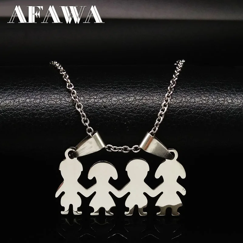 2019 Best Friends Pendant Necklaces Stainless Steel Jewelry Boy Girl