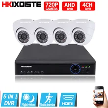 4CH 1080N HDMI DVR 720P HD outdoor Security Camera System 4 Channel CCTV Surveillance DVR Kit AHD Camera Set ahd camera system