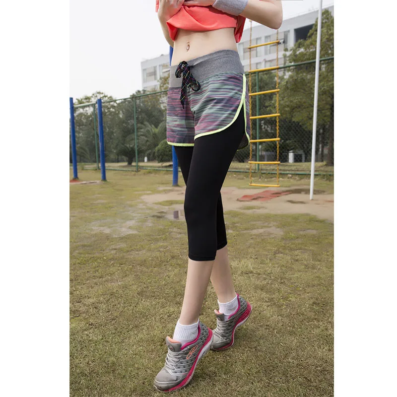2016 Women Gym Fitness Yoga Shorts With 