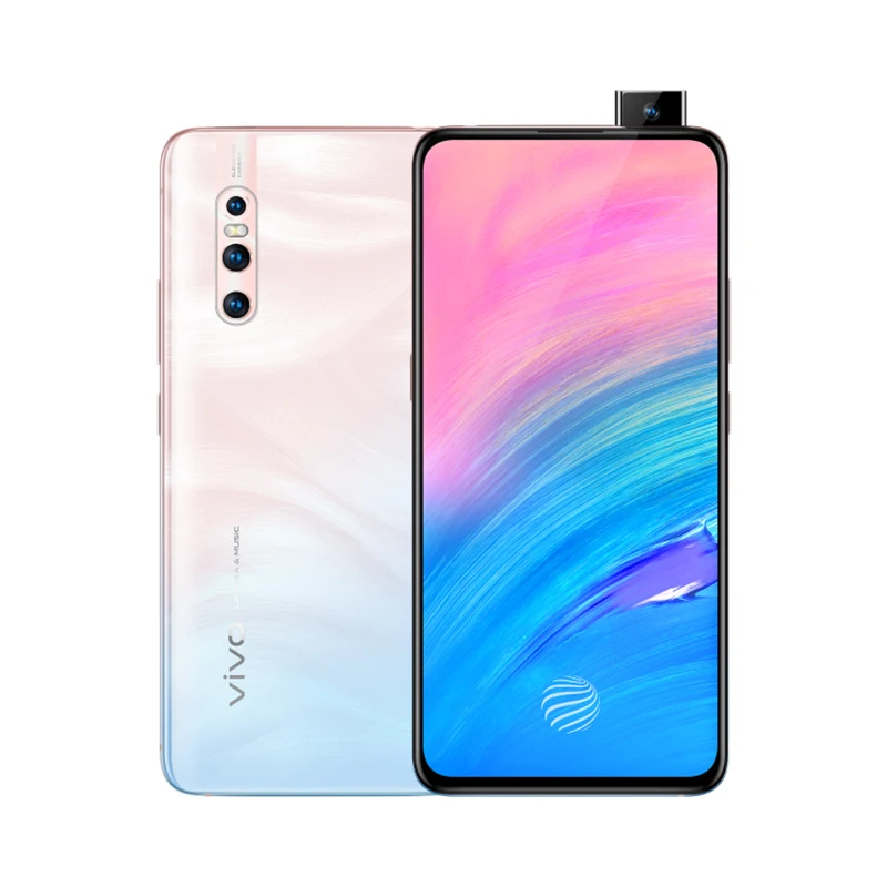 Vivo X27 мобильный телефон 6,39 дюймов 8 ГБ ОЗУ 128 Гб ПЗУ Snapdragon 675 Android 9 4000 МП три кадра мАч смартфон