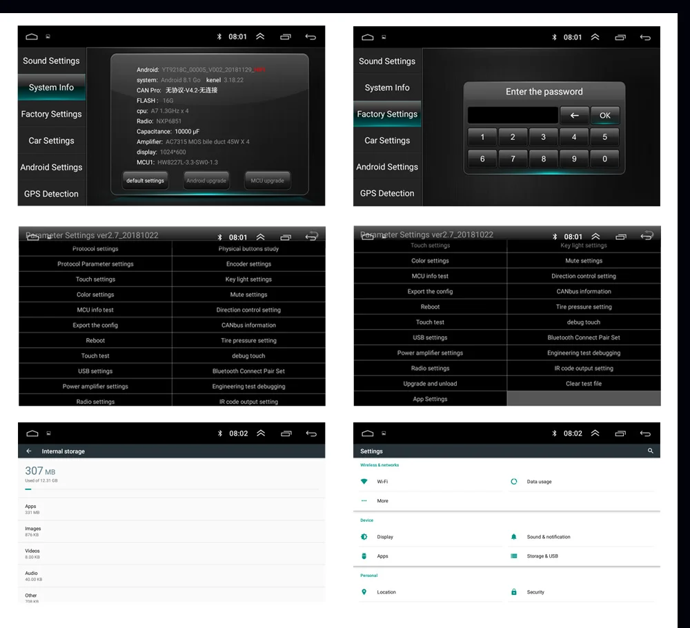 Top SZBULOAI Android 8.1 System 16G Memory Touch Screen 7 Inch HD Car Bluetooth MP5 Player 2 DIN Universal GPS Navigation WIFI 22