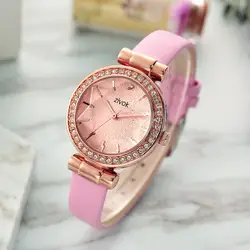 Zivok бренд кварцевые для женщин часы браслет розовый любителей женские наручные часы для женщин часы Hour Time Relogio Feminino девушка наручные часы