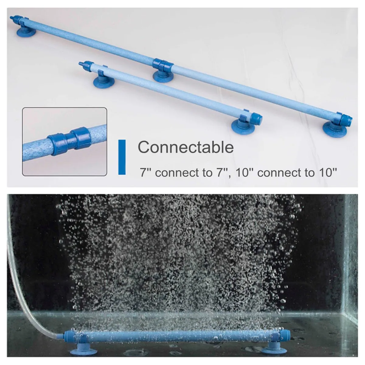 7 ''/10'' аквариумные воздушные камни кислородные пузырьки для аквариума аэрационная трубка кислородный насос диффузор воздушные насосы аксессуары 4 цвета