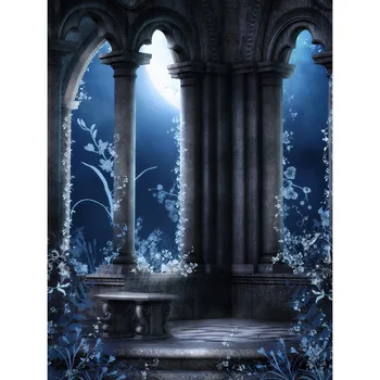 

Vinyl Photography Background Vintage Castle Fairy Tale Dreamland Computer Printed Children Backdrops for Photo Studios ZH-162