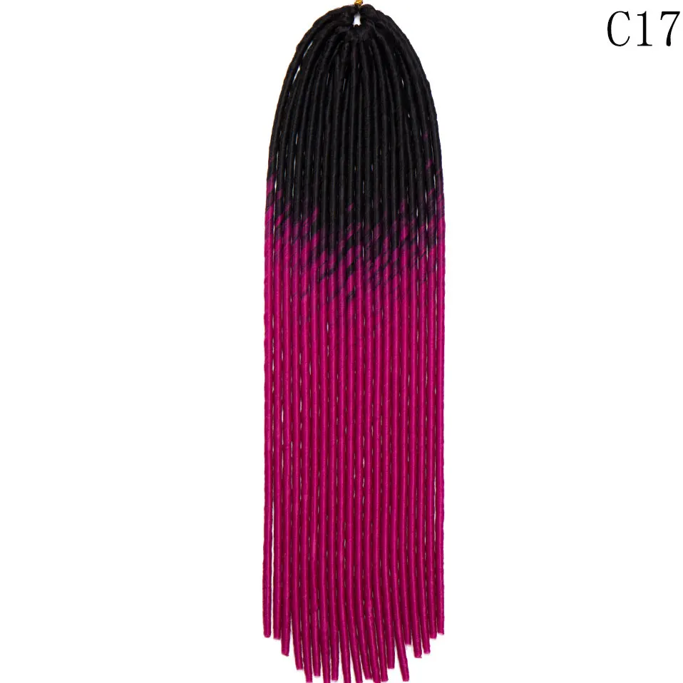 SNOILITE искусственные локоны в стиле Crochet косички 20 дюймов мягкие натуральные синтетические волосы для наращивания 20 шт - Цвет: P4/30