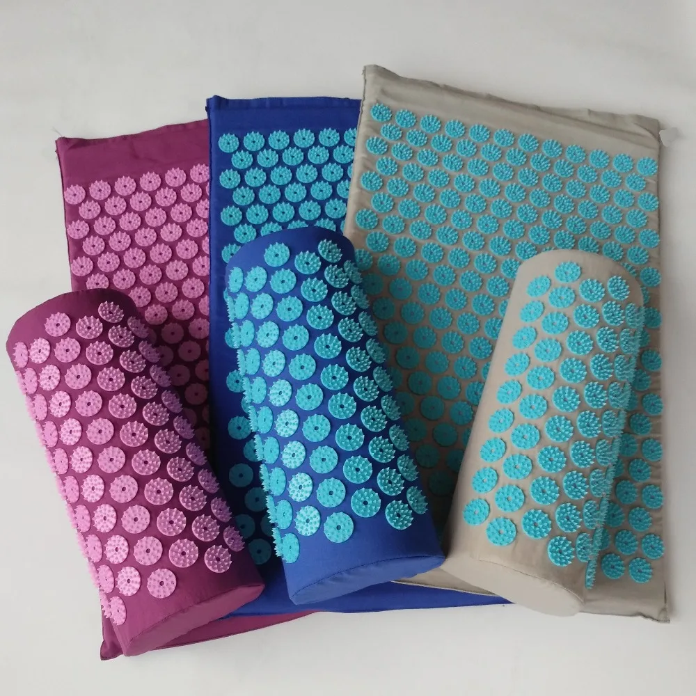 3 New color Select Acuppressure Spike Yoga Cushion Acupuncture Mat and