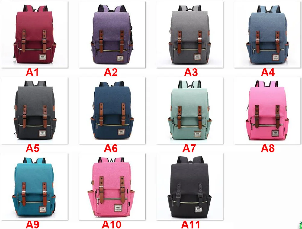 Многоцветная кожаная сумка на ремне с защитой от кражи для мальчиков и девочек, школьная сумка для подростков, школьные сумки, Холщовый женский рюкзак, мужской рюкзак, дорожная сумка