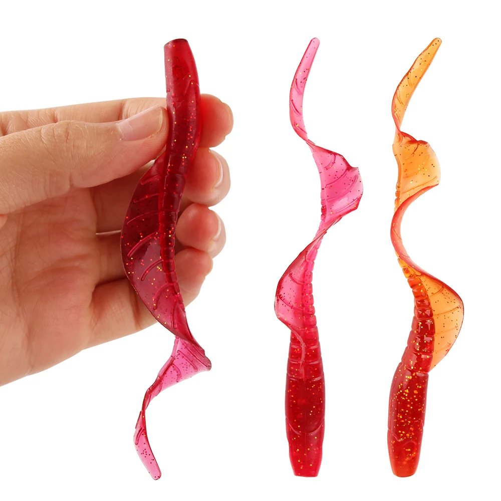 

10pcs/Lot ROSEWOOD Classic Soft Lures 13cm 5-Inch Swimbaits Artificial Bait Silicone Lure Fishing Tackle Fishing Lures