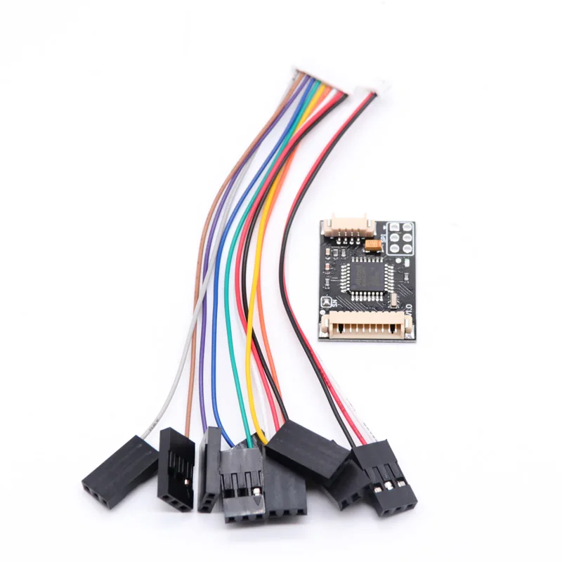 

PPM Encoder Decoder for PX4 pixhawk2.4.8 Flight Controller 8 Channel PPM Encoder V1.0 for RC Receiver