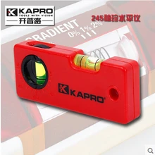 Мини пузырьковым уровнем для спускового механизма/индикатор уровня kapro 245 карман Размеры с угловой видоискатель