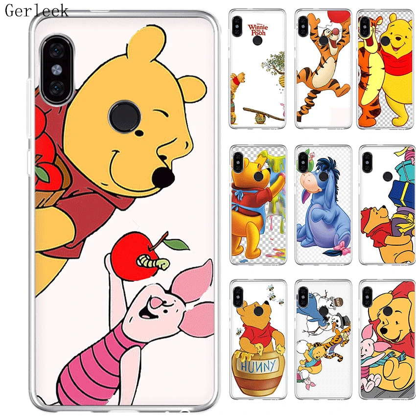 

Phone Case For Xiaomi Redmi Note 6 7 3 Pro 4 4X 5 5A Cover Winnie Pooh