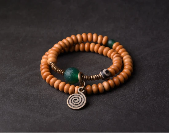 Olive-nut-Green-Stone-Bracelet-Mixed-The-third-Eye-of-Buddha-Tibetan-Buddhism-Jewelry-Anti-evil-Remain-Safe-Couple-Gift-Unisex (7)