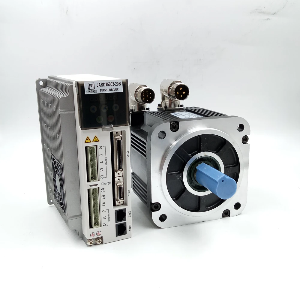5NM 2000rpm AC220V NEMA52 130mm Industrial 1.5KW Servo Motor+Drive Kit