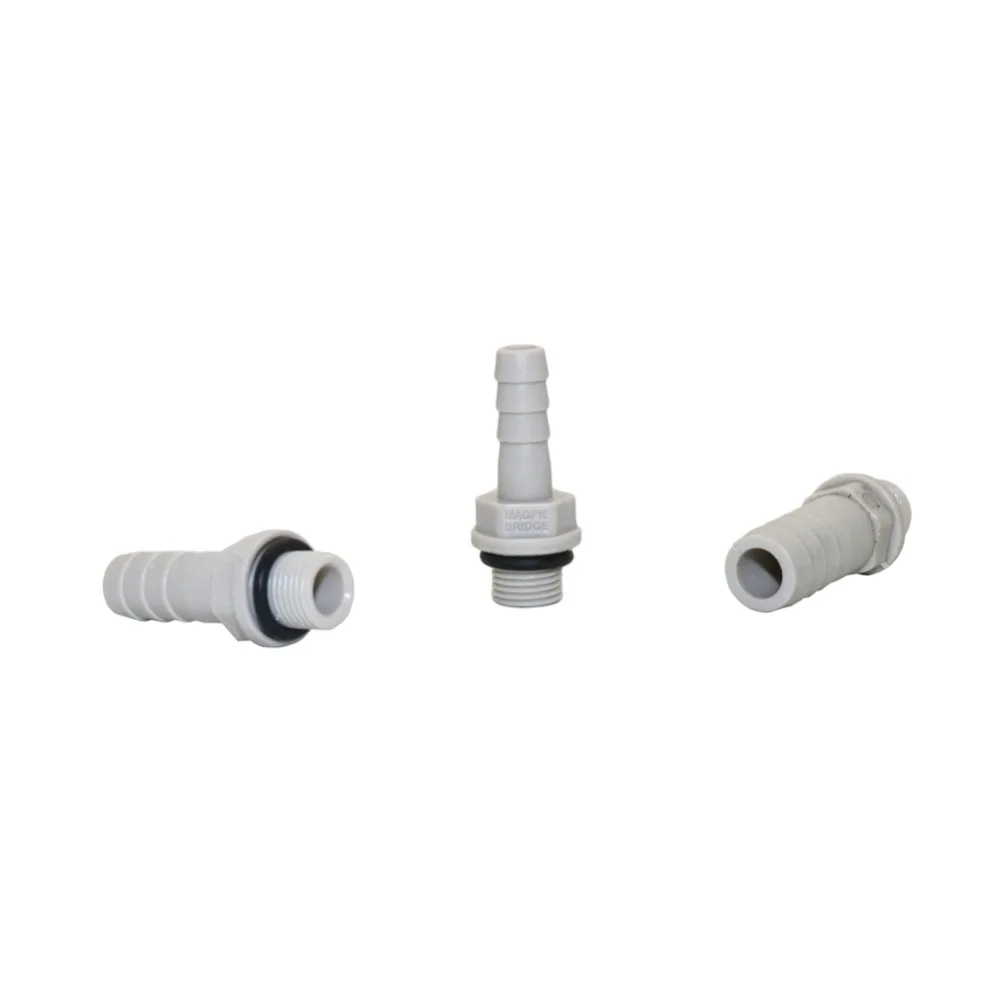 1/8 &quot 1/4&quot резьба к 6/8/10/12 мм прямой разъем для шланга пластик сталь аквариумный