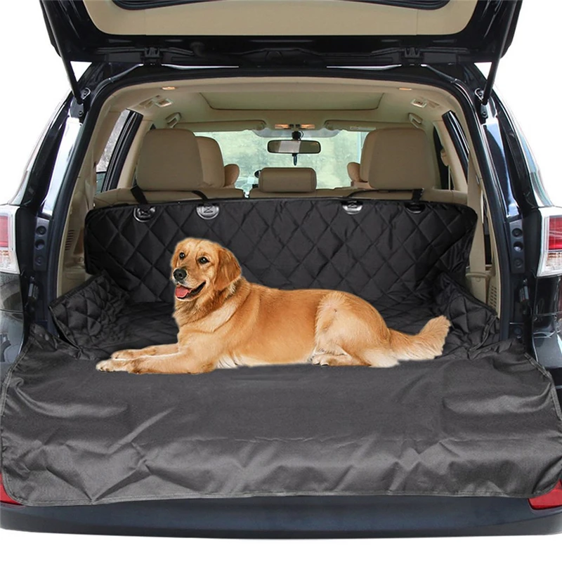 

DannyKarl New 2019 Waterproof Oxford Cloth Pet Car Non-slip Waterproof Trunk Anti-bite Cushion Car Mat Dog Travel Seat Cushion