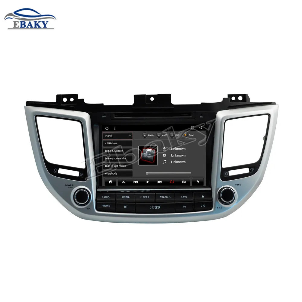 Perfect NaviTopia 9inch 8 core RAM 2G ROM 32G Android 8.1 Car Radio Player for Hyundai IX35 2016-- with GPS Navigation 5