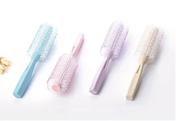 

Candy colors Hair Dressing Brushes wheat-straw Curly Hair Comb home-use Hairdressing Tool Combs for Styling Women Girls