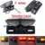 Triclicks Fumo Moto Fendinebbia Fanale Posteriore Freno Stop Girare Singolo Luci Posteriori A Due Colori Indicatore LED Luce Targa