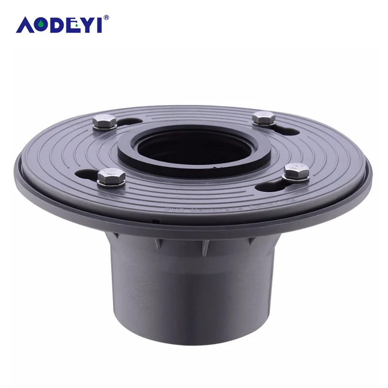 

AODEYI 2 Inch PVC Shower Drain Base With Rubber Gasket Bathroom Accessories Drain Base Hold Fixed Push In Type Shower Drain Base