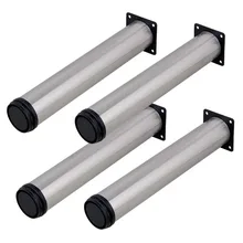 Из нержавеющей долговечной стали 2 дюйма Диаметр 297 мм высота кухонного шкафа регулируемые ножки упаковка из 4