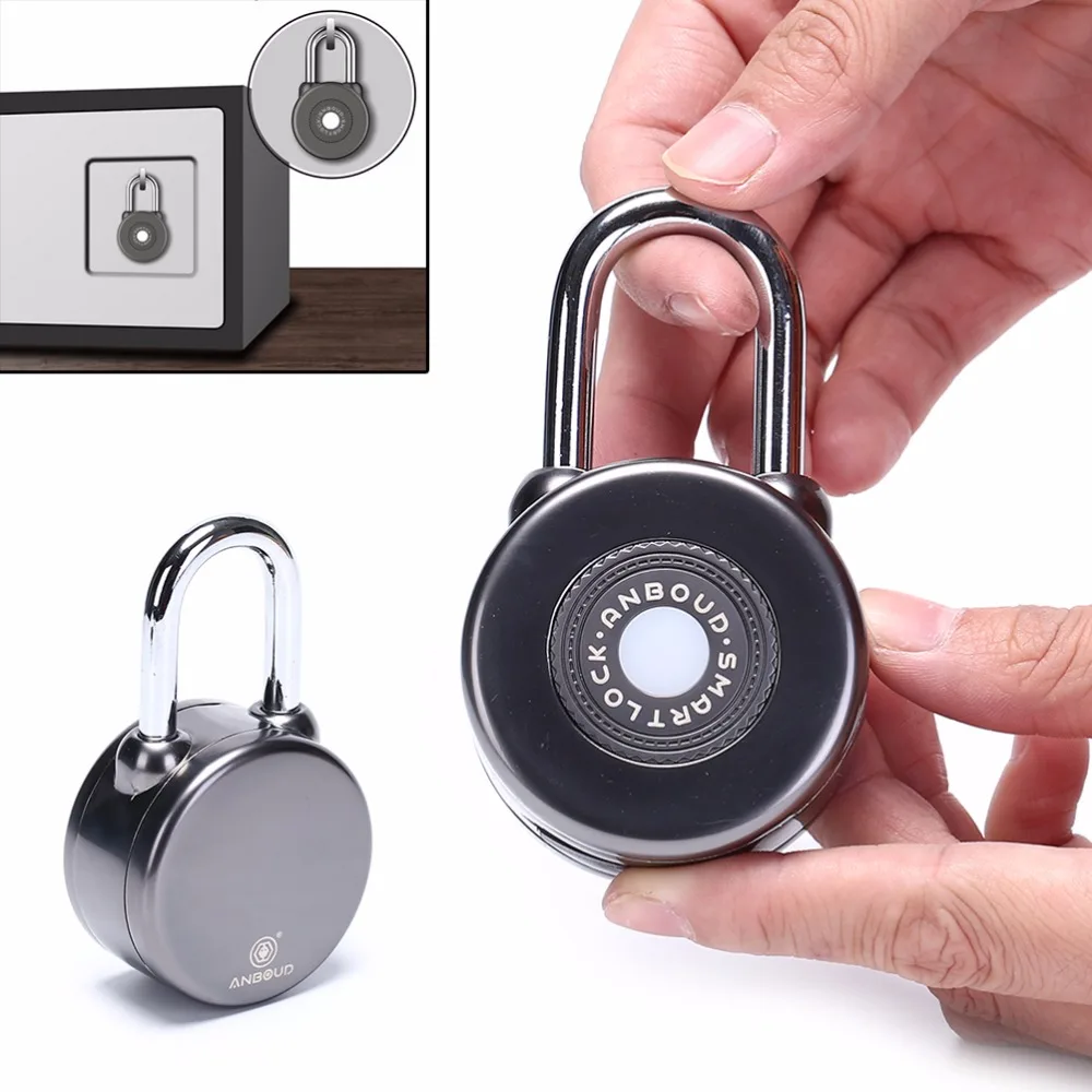 Wireless Bluetooth Smart Door Lock Waterproof APP Control Keyless Gate Bicycle Security Padlock Assortment