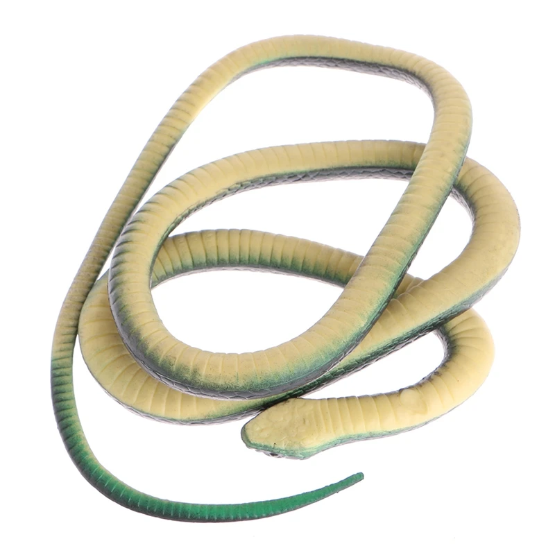 

2019 New 1Pc 130Cm Real Rubber Toy Fake Snake Magic Toys