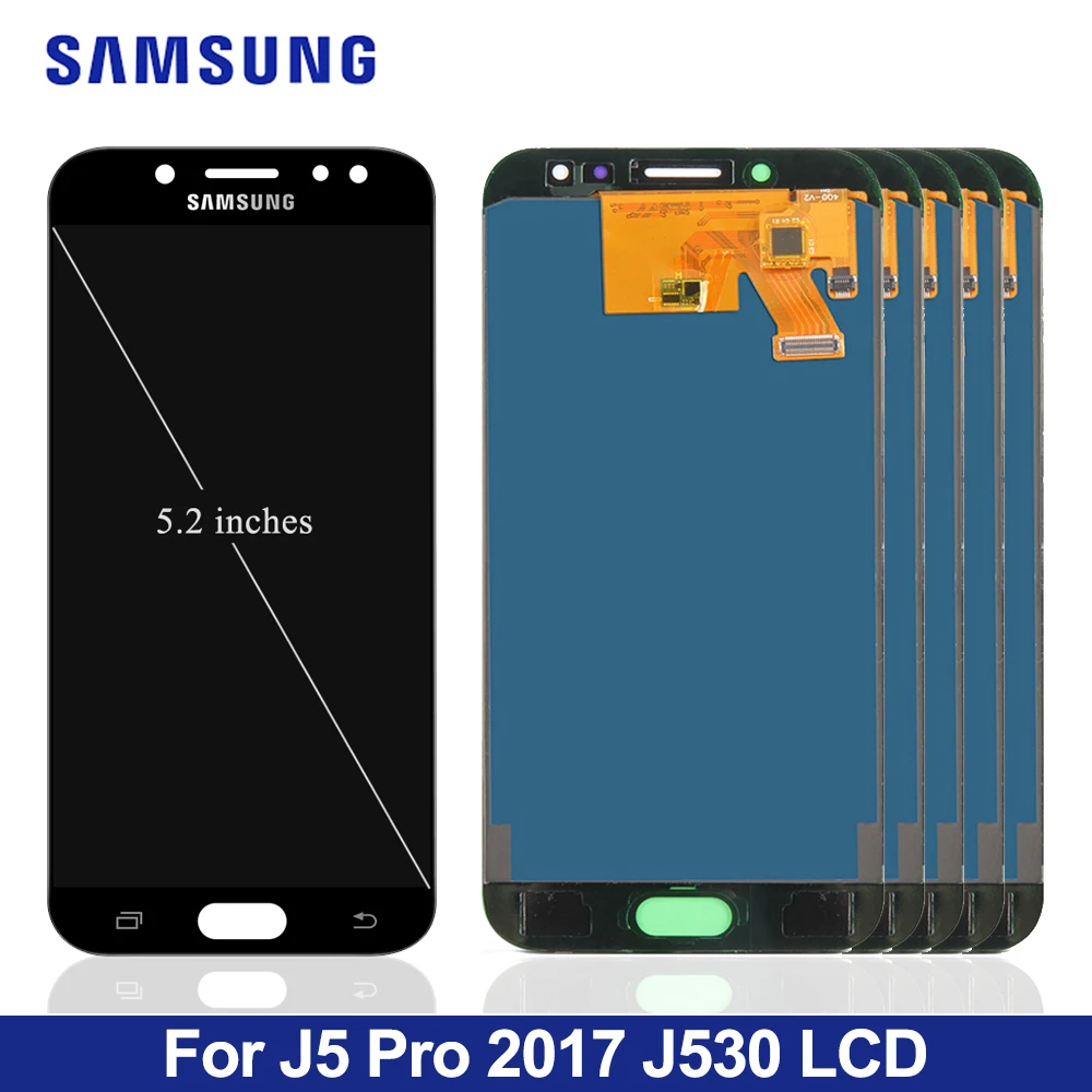 5 шт./лот, настраиваемый ЖК-дисплей для samsung J530, сенсорный экран, дигитайзер для samsung Galaxy J5 Pro J530F J530Y