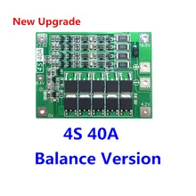 4S 40A Li-ion Lithium Battery 18650 Charger PCB BMS Protection Board with Balance For Drill Motor 14.8V 16.8V Lipo Cell Module