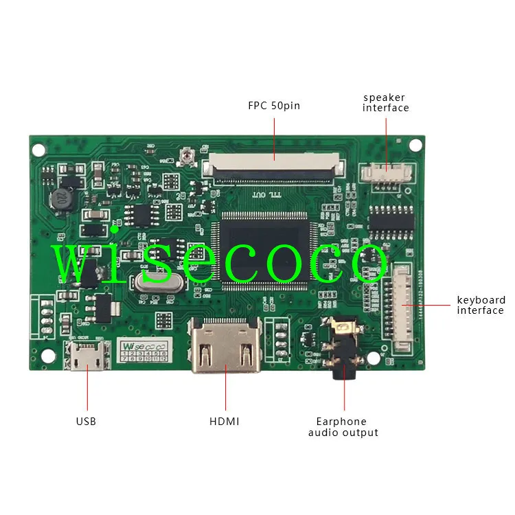 7 дюймов Raspberry Pi 3 Model B+ ЖК-дисплей Дисплей 800*480 на тонкопленочных транзисторах на тонкоплёночных транзисторах Экран привод доска для Raspberry Pi 3 Оранжевый Pi