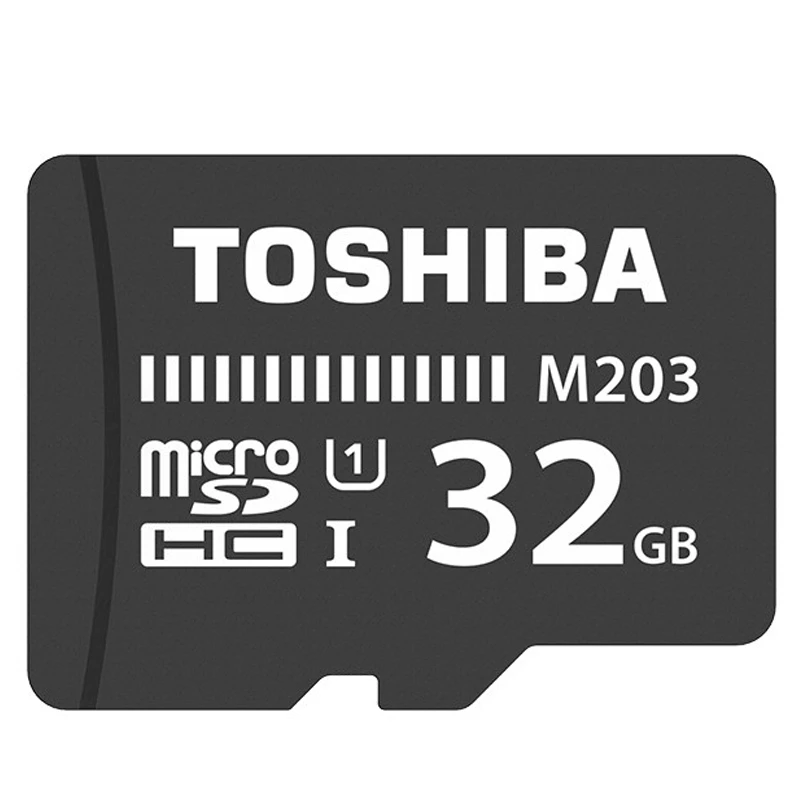 Лучший Toshiba карты памяти M203 micro SD карты флэш памяти UHS I 16 GB 32 ГБ, 64 ГБ и 128 ГБ U1 Class10 FullHD microSDHC microSDXC