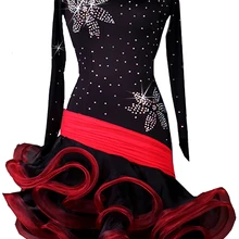 На заказ по индивидуальному заказу зеленый цвет, украшенные бахромой и кисточками латинская Румба ча-ча, сальсы, танго, цельное бальное платье одежда S-XXXL l020