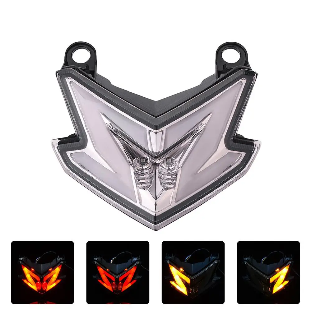 

Motorcycle Tail Light Integrated Turn Signal Lamp Light for Kawasaki Z800 ZX6R 636 Z125 PRO 2013-2018