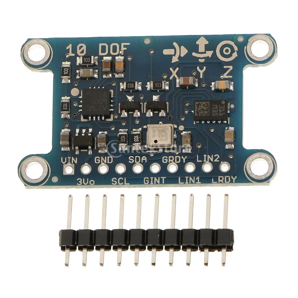 10DOF LSM303D L3GD20 BMP180 Breakout Board Accelerometer Compass Altimeter