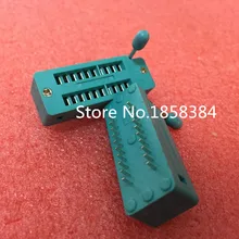 10 шт./лот 2,54 мм 3 м ЗОЛОТО DIP 20 Pin 20Pin Универсальный ZIF IC Разъем