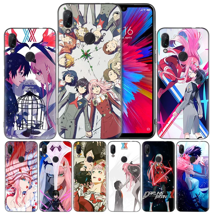

Darling in the Franxx Silicone Case Cover for Xiaomi Mi 9 8 Play A1 A2 Redmi Note 7 6 6A 5 Plus S2 GO Lite Pro Pocophone F1