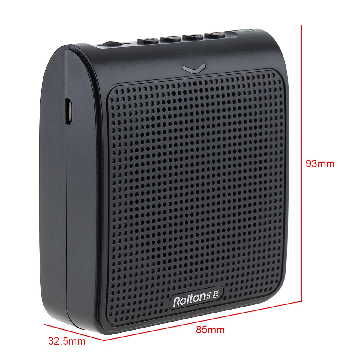Rolton Portable Mini Audio Speaker Megaphone Voice Amplifier Loud Cable Head Microphone with Waist Band Clip|Микрофоны| |