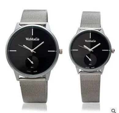 Luxury Brand Ladies Women Dress Couple Fashion Watches Men Full Stainless Steel Luxury Brand Ladies Women Dress Couple Fashion Watches Men Full Stainless Steel
