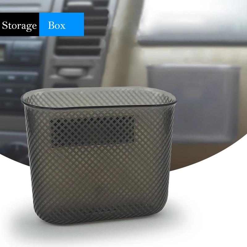 

Car Styling Upgrade Storage Bag 10 cm & 18 cm Silicone Storage Baskets Pocket Adhesive Visor + Hook For Phone / Invoice