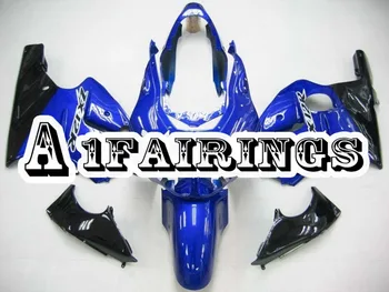 

Motorbike Panels for Kawasaki ZX-12R 2000 2001 ABS Plastic Injection Fairings Motorcycle ZX12R 00 01 Body Kits Blue Black Hulls