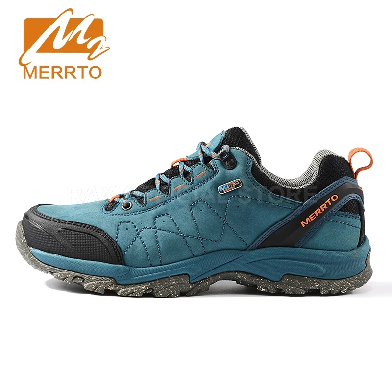 

Merrto Men Hiking Shoes Genuine Leather Hiking Boots Waterproof Trekking Shoes Sneakers For Men Hiking Boots Men Mountain Shoes